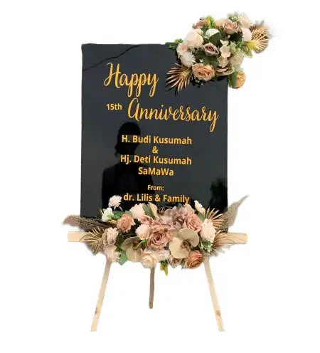 Papan Bunga Akrilik Balongwono